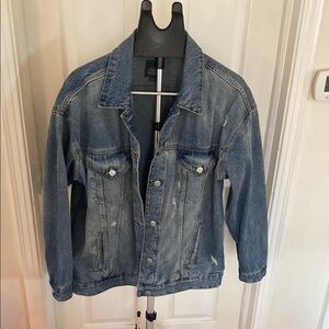 Wild Fable Blue Jean Jacket Trucker Style